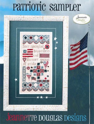 Jeanette Douglas Designs: Patriotic Sampler | The Shanty Stitchers